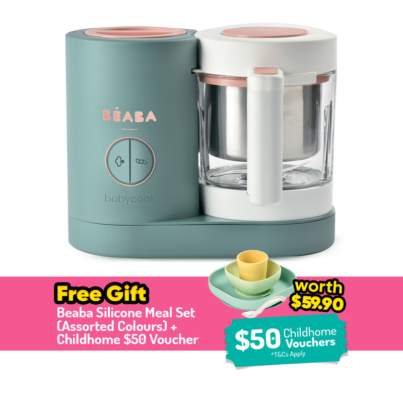 Beaba Babycook Neo Baby Food Maker + FREE GIFT